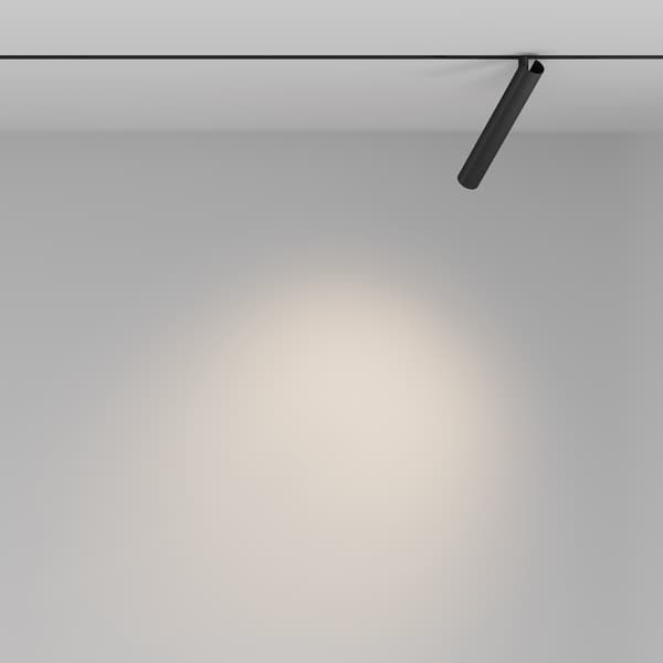 Magnetisk skinnespot sort LED 6W 3000K FOCUS T Maytoni Technical