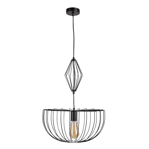 JASMINA loft sort pendel 1xE27 20W 328380 Polux