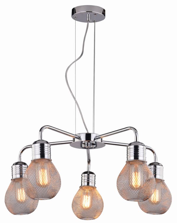 Lysekrone Candellux GLIVA 35-58669 krom