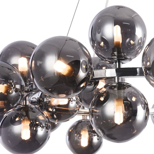 Pendellampe krom, glaskugler Dallas Maytoni MOD548PL-25CH