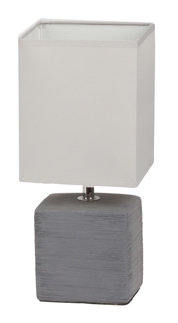 Sengebordslampe askegrå E14 Orlando 4458 Rabalux