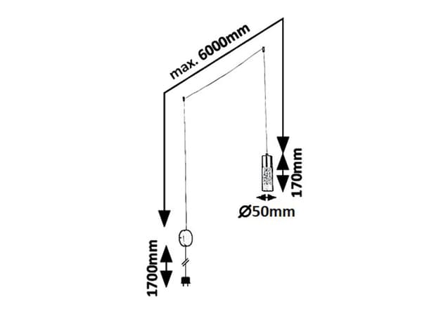 LED vægpendel 4W guld 6560 Floresta Rabalux