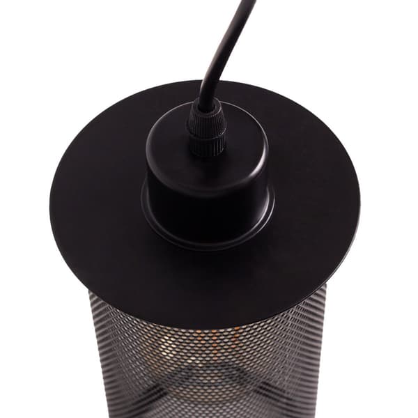Pendellampe sort lanterne 1xE27 Midnight Abigali