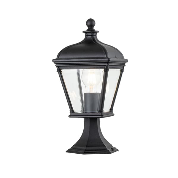 Klassisk utomhusgolvlampa E27 60W Bayview Elstead