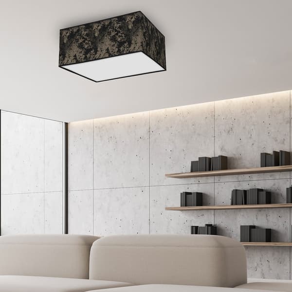 Loftlampe plafond 2x60W SATINO MLP7314 Milagro
