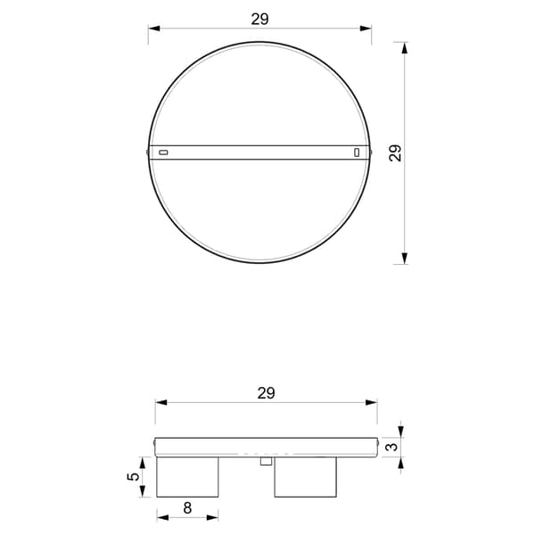 Loftlampe 3x20W DIXIE MLP7551 Milagro