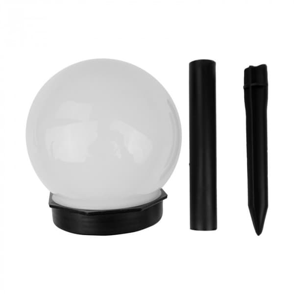 Solar havelampe kugle LED med spyd Ecolight EC20769