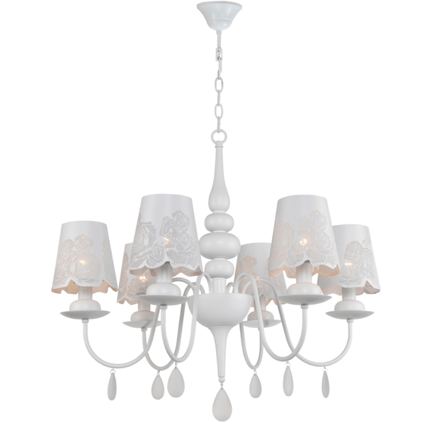 Lysekrone klassisk E14x6 FABRIZIA 310415 Polux