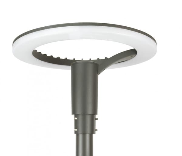 Lykttopp diameter 52 cm LED 60W mörkgrå IP65 SU-MA STRMAX-HEAD