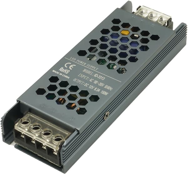 LED-virtalähde ULTRA SLIM PRO 12V 8.3A 100W Idealed ID-3313