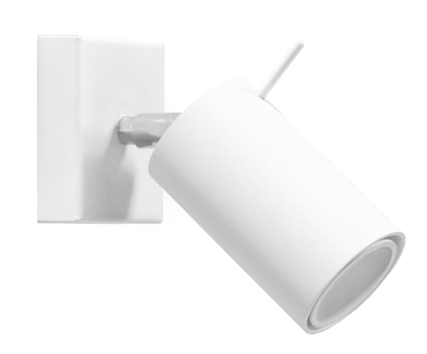 Vägglampa RING Vit Sollux Lighting SL.0087