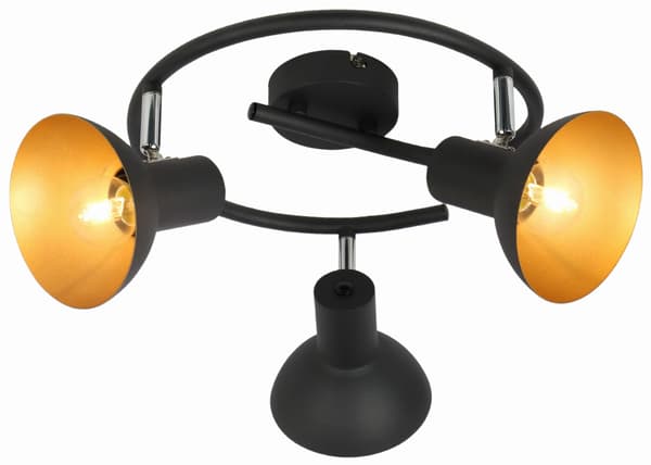 Candellux DISO 98-63434 sort loftlampe
