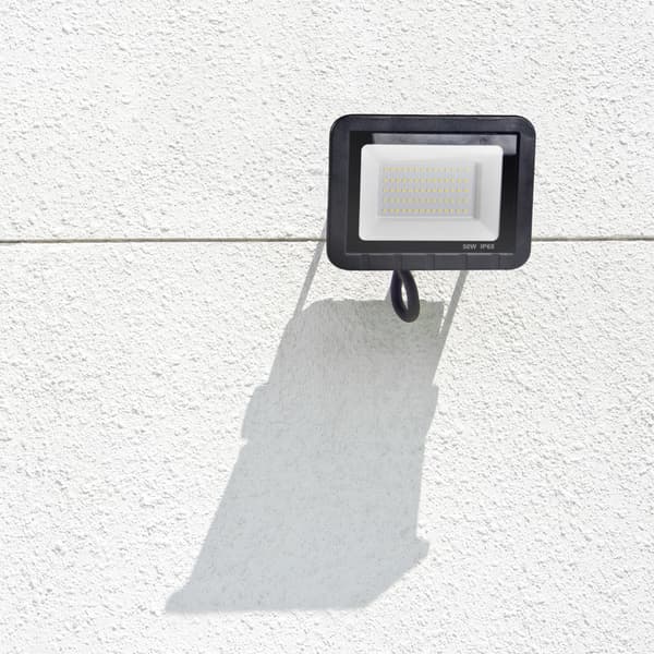 LED SMD projektør 50W 6500K 120° IP65 sort 304865 Polux
