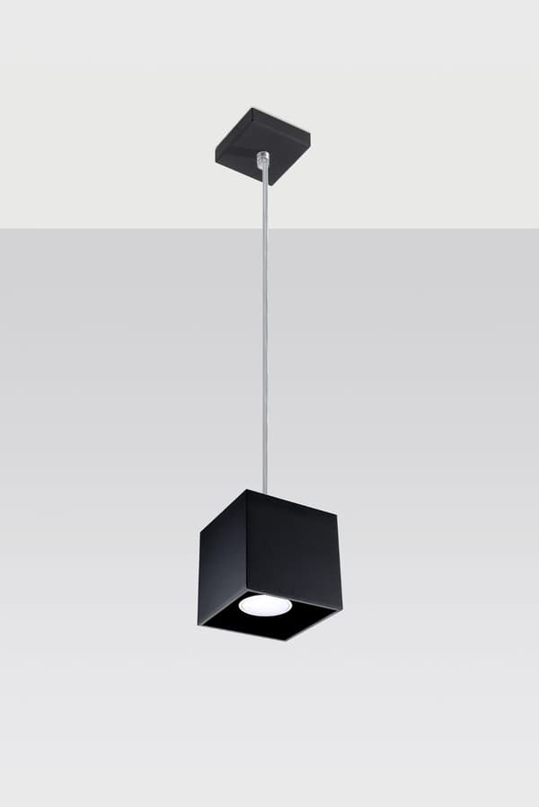 Riippuvalaisin QUAD 1 Musta Sollux Lighting SL.0060