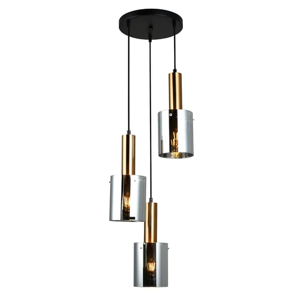 Italux Sardo modern mässingkrona PND-5581-3A-BRO+SG