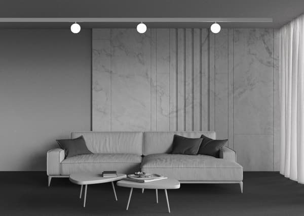 1-fas skenspotlight vit glaskula LED 5W 4000K LUNA Maytoni Technical