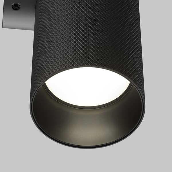 Væglampe sort rør 20 cm Artisan 2xGU10 10W Maytoni