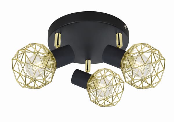 Candellux ACROBAT 98-66466 sort loftlampe
