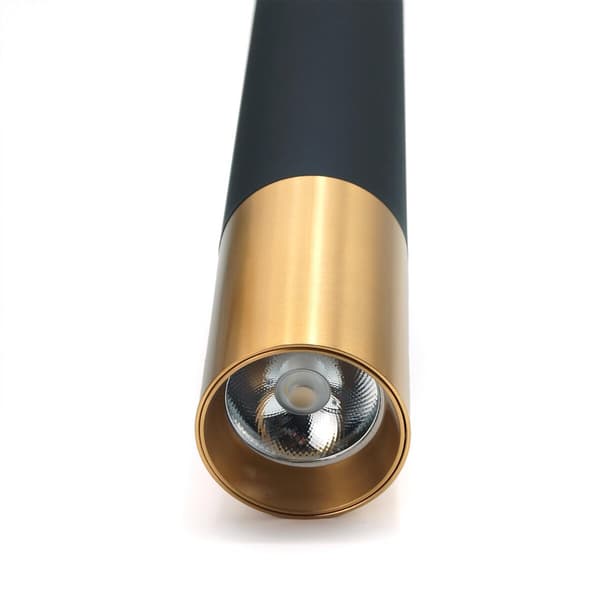 Sort og guld pendellampe GU10 Circus ID-6029 Idealed