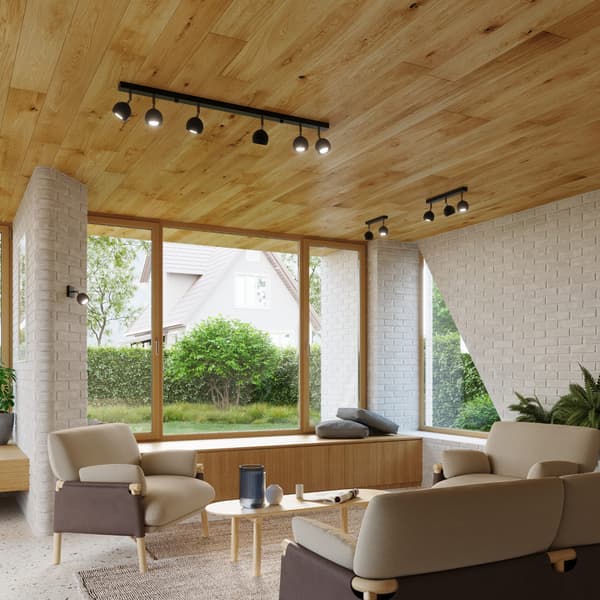 Væglampe OCULARE Sort Sollux Lighting SL.0443