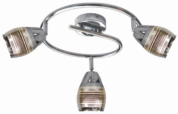 Candellux MILTON 93-61300 krom loftlampe