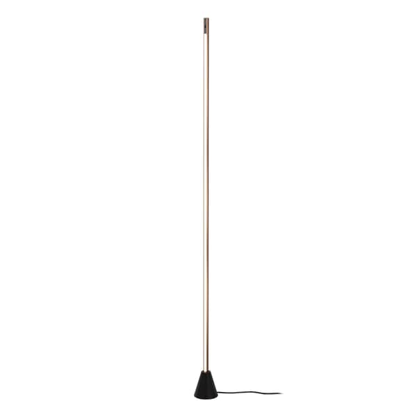 Gulvlampe moderne brun lineær nærhedssensor LED 26W EQUINOX Lucide