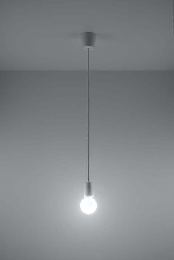 DIEGO 1 pendel hvid Sollux Lighting SL.0569