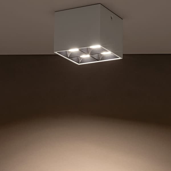 Firkantet spotlight 16W MIDI LED Nowodvorski 10047