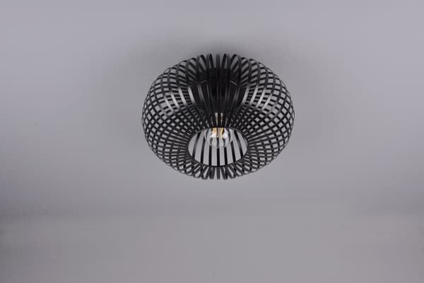 Moderne loftlampe JOHANN sort Trio 606903032