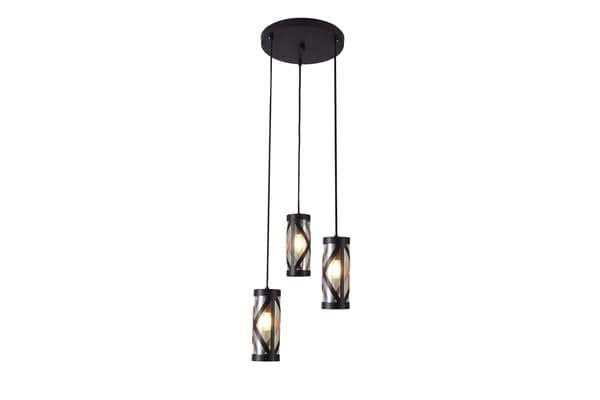 Riippuvalaisin E14 3x40W väri Ruskea 5339 Oberon Rabalux