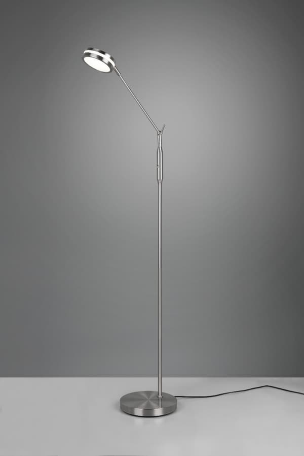 LED gulvlampe FRANKLIN sølv Trio 426510107