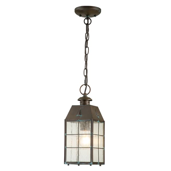 Udendørs pendellampe medium Antik messing E27 60W Nantucket Quintiesse