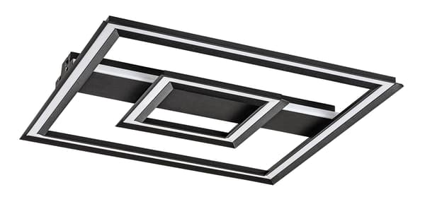Loftlampe moderne geometrisk sort LED 48W SIDONA Rabalux