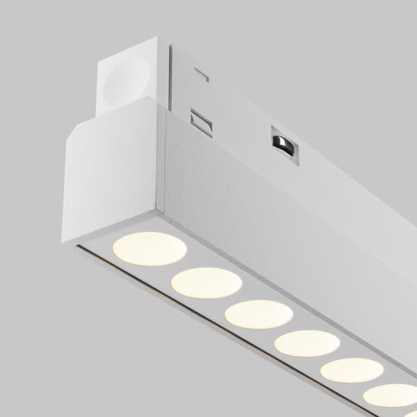 Hvid lineær LED-skinnespot 24W POINTS Maytoni Technical