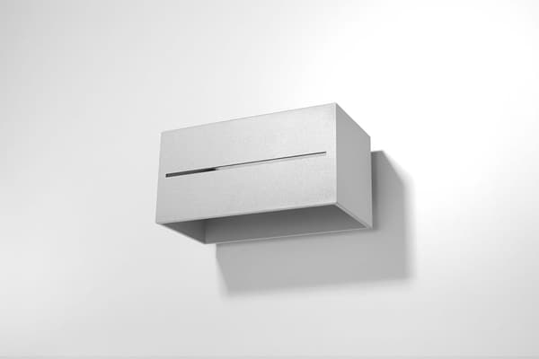 Seinävalaisin LOBO MAXI harmaa Sollux Lighting SL.0529