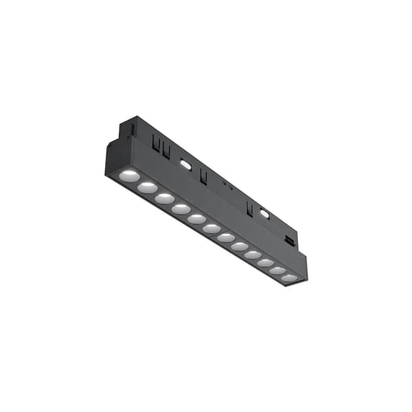 Sort lineær LED-skinnespot 12W POINTS Maytoni Technical