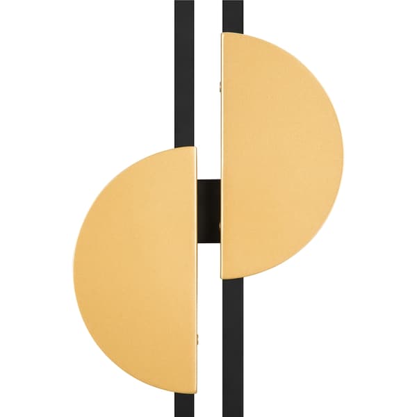 Moderne sort-guld væglampe Skyline LED 23W Maytoni