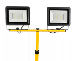 Rakennusteline LED-valonheittimillä 2x 100W ja 3m johdolla Ecolight EC79928