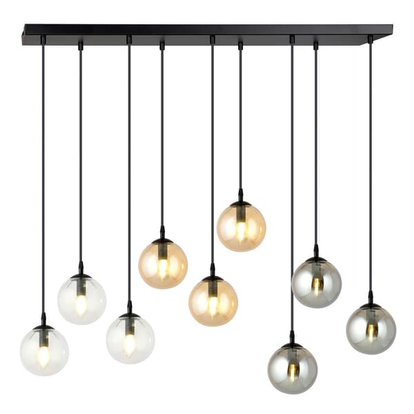 Lysekrone Emibig 9xE14 40W COSMO 9 BL/MIXA 714/9M1