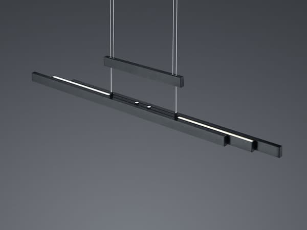 LED lysekrone TRAJAN sort Trio 375310532