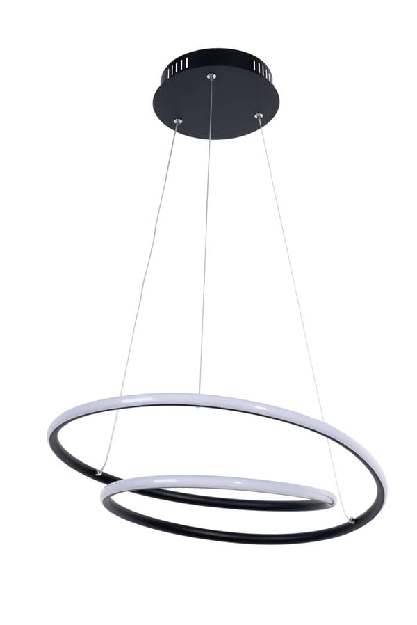 LED lysekrone LED 40W mat sort 3257 Meridia Rabalux