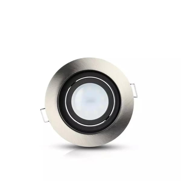 V-TAC Loftspot Aluminium GU10 Rund Satin/Sort VT-781