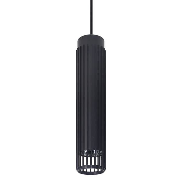 Pendellampe rør sort Vertikal 1xGU10 8W Milagro