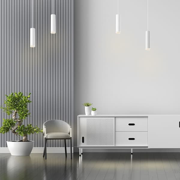 Moderne hvid rør loftlampe GU10 VL-SPF05D-W Videx