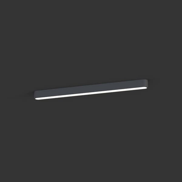 Loftlampe LED Nowodvorski SOFT CEILING 7533 aluminium, grafit