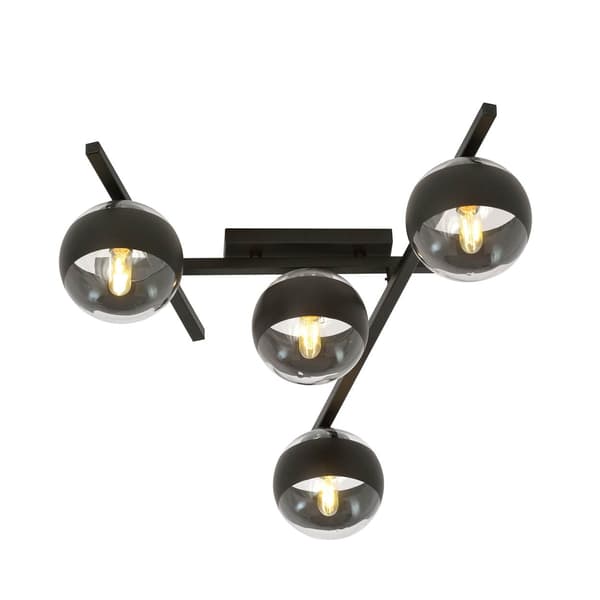 Emibig loftlampe 4xE14 40W SMART 4 BLACK/STRIPE 1105/4