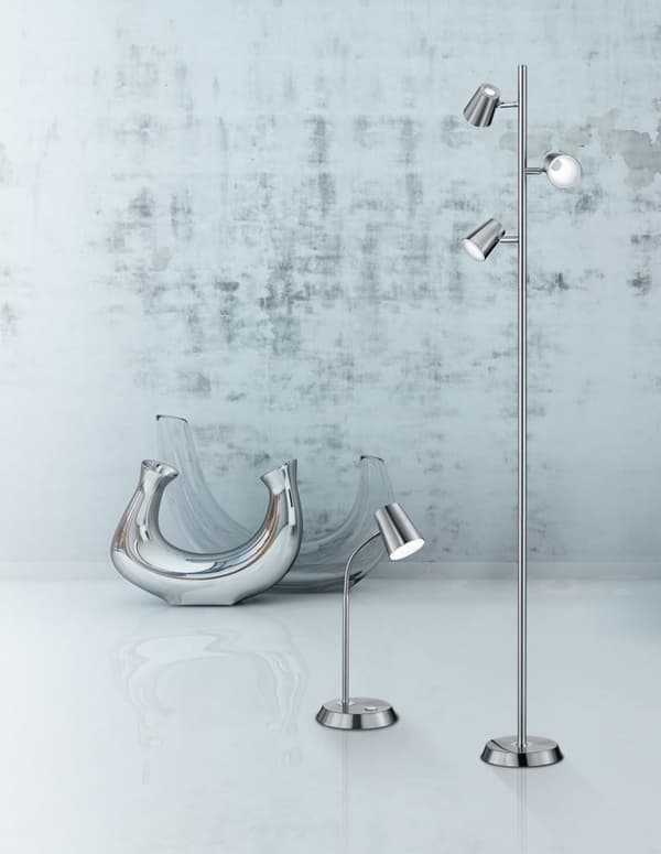 NARCOS bordlampe sølv Trio 573190107