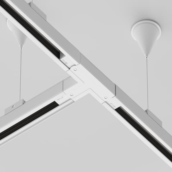 T-forbinder til skinnesystemer ekstern hvid TRINITY Maytoni Technical
