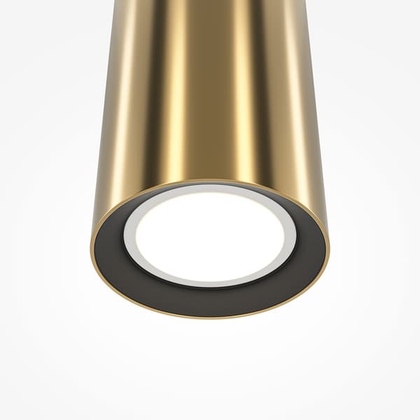 Messing pendellampe rør Pro Focus 1xGU10 6W Maytoni