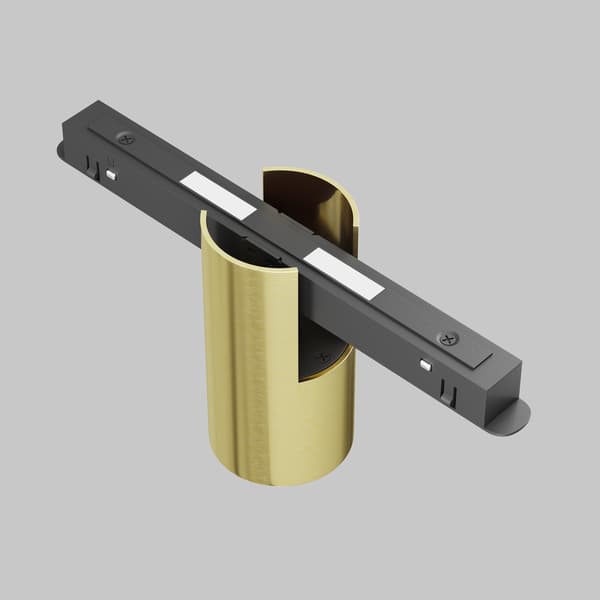 Magnetisk skinnespot guld-sort rund LED 7W 3000K ALFA Maytoni Technical